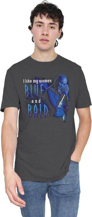 Produktbild Farscape Blue And Bald TShirt meliert (L)