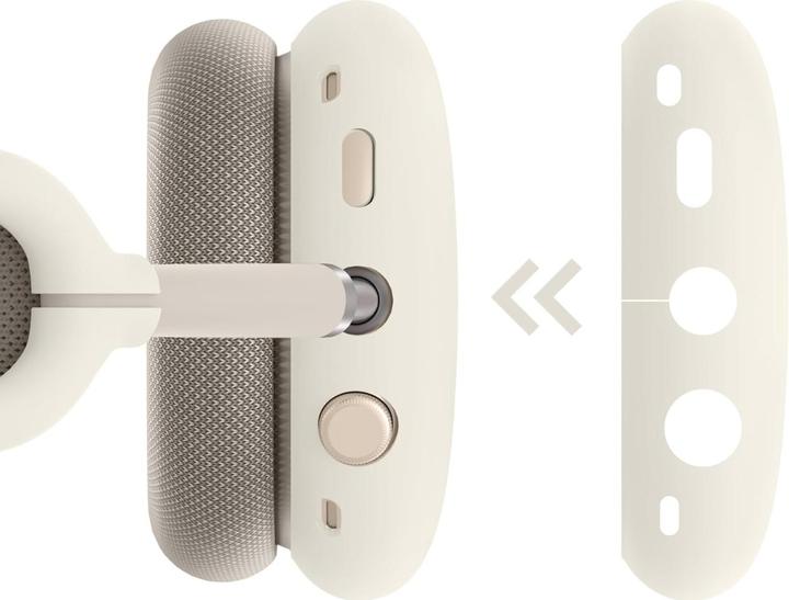 Image du produit Screenguard Etui en silicone liquide 3-en-1 Set Sandy (Sac pour écouteurs)