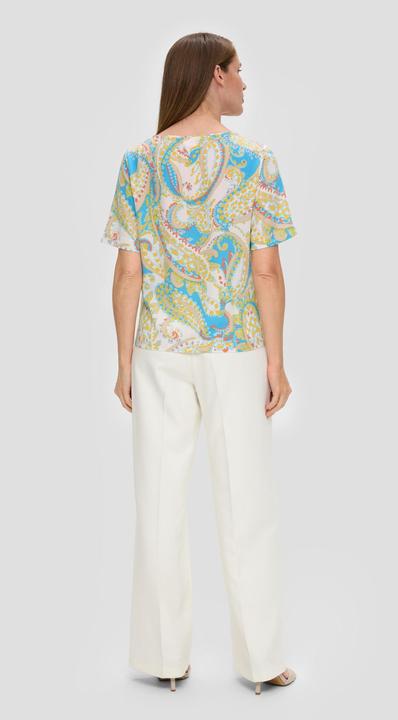 Immagine prodotto s.Oliver Bluse Bluse mit Rundhalsausschnitt (48)