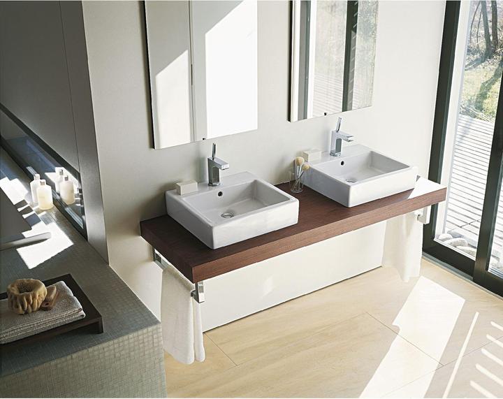Produktbild Duravit Waschtisch VERO m ÜL HLB 500x470mm geschli 1 HL weiss (470 mm, 500 mm)