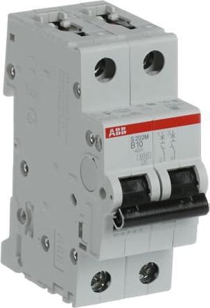 Image du produit ABB 10A MCB 4 Pole Type B