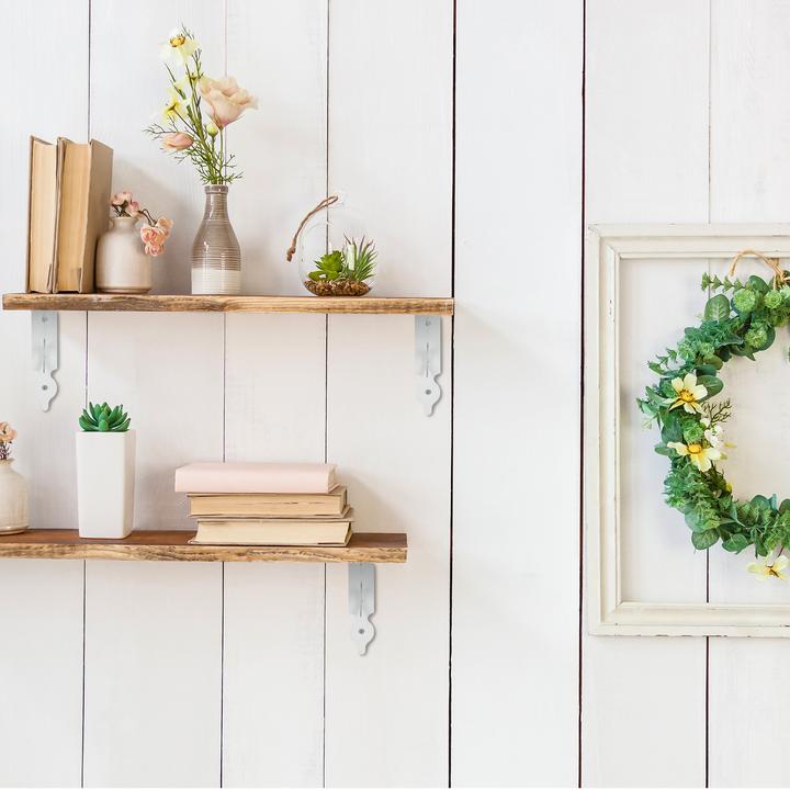 Actual product image Relaxdays 6x Shelf brackets