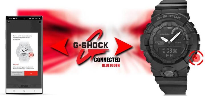 Produktbild G-Shock Gba-800-1aer (Analoguhr, Chronograph, Digitaluhr, Hybrid Uhr, Sportuhr, 49 mm)