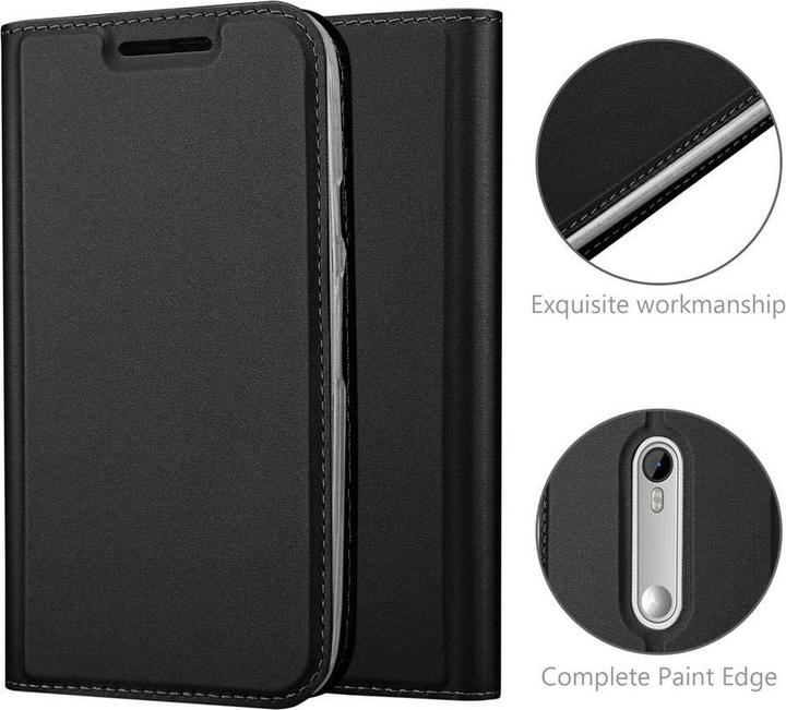 Actual product image Cadorabo Book Classy Style Cover (Motorola Moto G3)