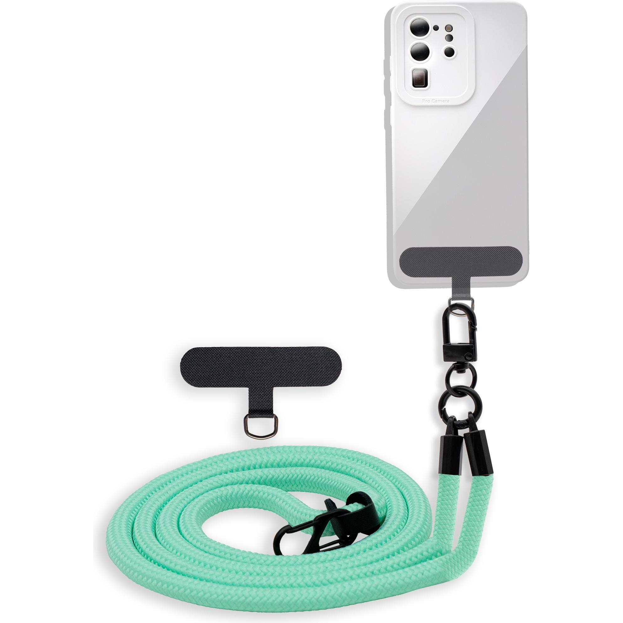 Cadorabo Handykette für Samsung Galaxy NOTE 10.1 2014 / Tab PRO 10.1 Necklace Hülle verstellbar, Tablet Halterung, Türki...