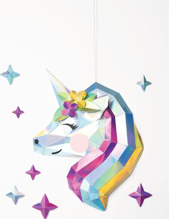 Image du produit Folia Papier à motifs papier préféré Rainbow irisé (120 g/m², 1x)