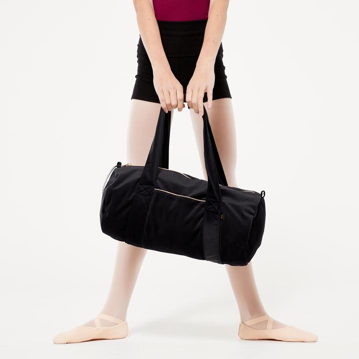 Produktbild Starever Sporttasche 15 l Samtoptik Dance - schwarz (One Size)