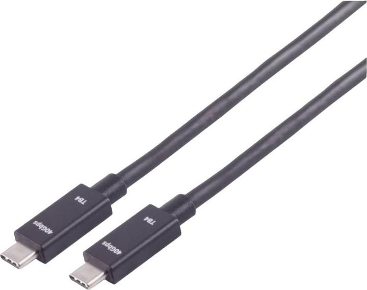BKL Electronic USB-C® Verbindungskabel, TB4, UltraFlex, 1,5m 10080134 Inhalt: (1.50 m, 100 W)