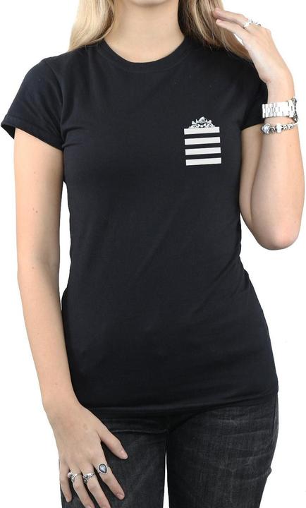 Produktbild Looney Tunes Taz Stripes Faux Pocket TShirt (S)