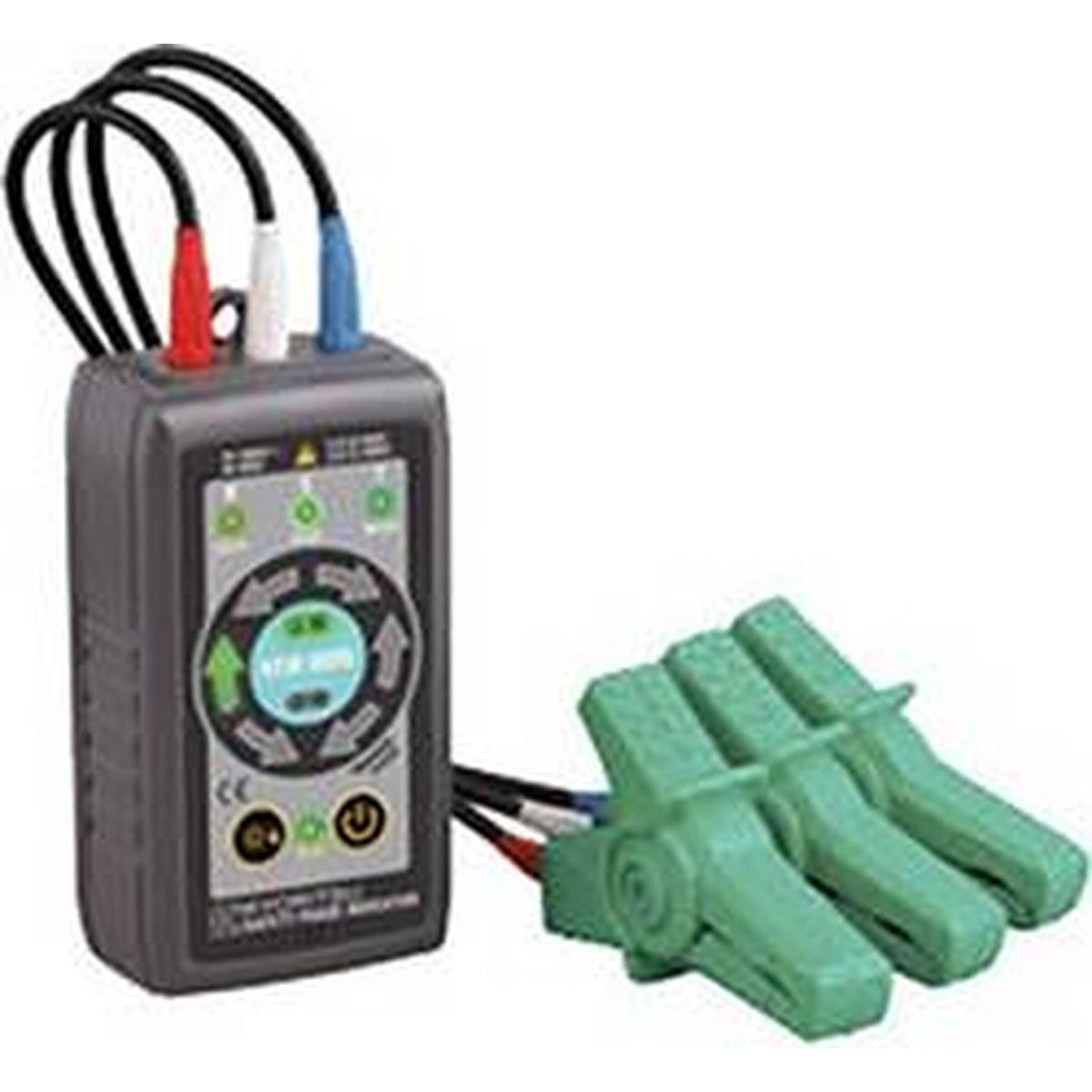 Kyoritsu, Multimetro, Tester di fase e di campo rotante 3 Tester di fase con indicatore di rotazione KEW 8035 (CAT IV 600V, CAT III 1000V)