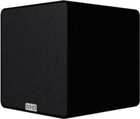 Image du produit WHD Enceinte hi-fi Qube, noire avec amplificateur WLAN
