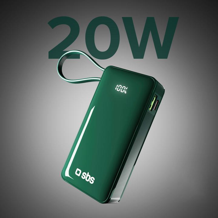 Actual product image SBS TTBB10000LCDTCPD20G (10000 mAh, 20 W)