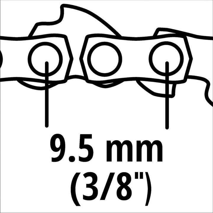 Produktbild Einhell Einh Ersatzkette 30cm 1,1 45T 3/8 4500192 (Kettensäge, Sägekette)