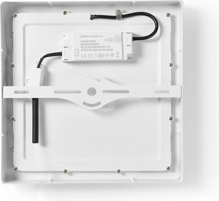 Produktbild Nedis Wi-Fi Smart Ceiling Light | Quadratisch | 30 x 30 cm | Warmweiss bis Kaltweiss | Vollfarbig (RGB (1400 lm)