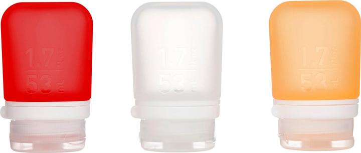 Produktbild humangear 070902 GoToob+ 3er Pack transp./rot/orange (Zusätzliche Polsterung)