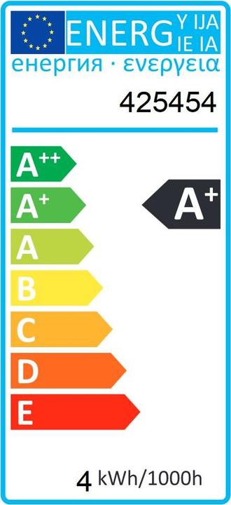 Energie-Label Calex Filament (E27, 4 W, 350 lm, 1 x, F)