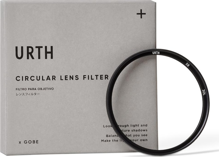 Actual product image Urth 58mm UV lens filter (Plus +) (UV filter, 58 mm)
