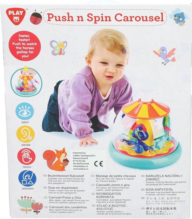 Actual product image PlayGo Druk en Draai Draaimolen