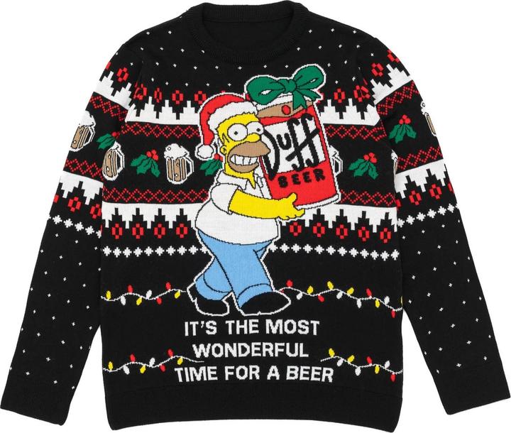 Produktbild The Simpsons Pullover weihnachtliches Design (S)