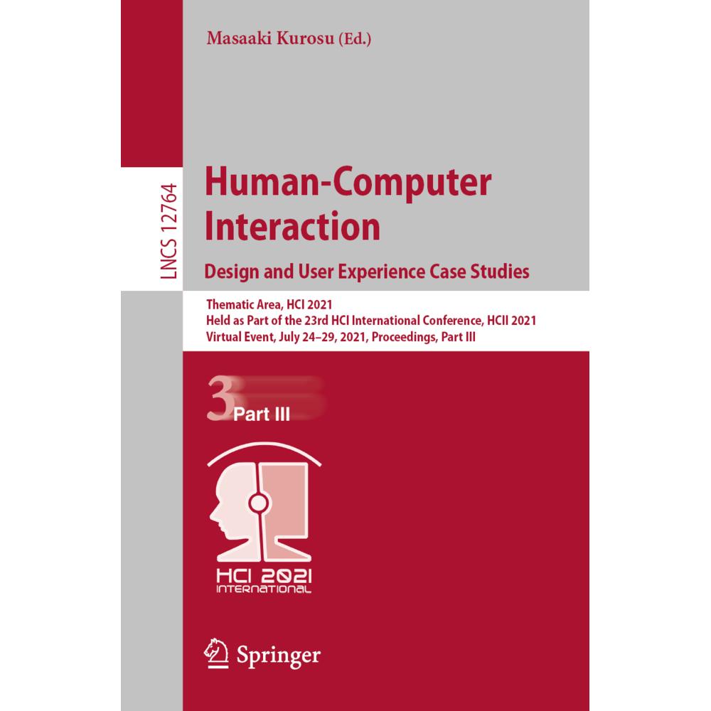 Human-Computer Interaction. Design and User Experience Case Studies, Fachbücher von Masaaki Kurosu