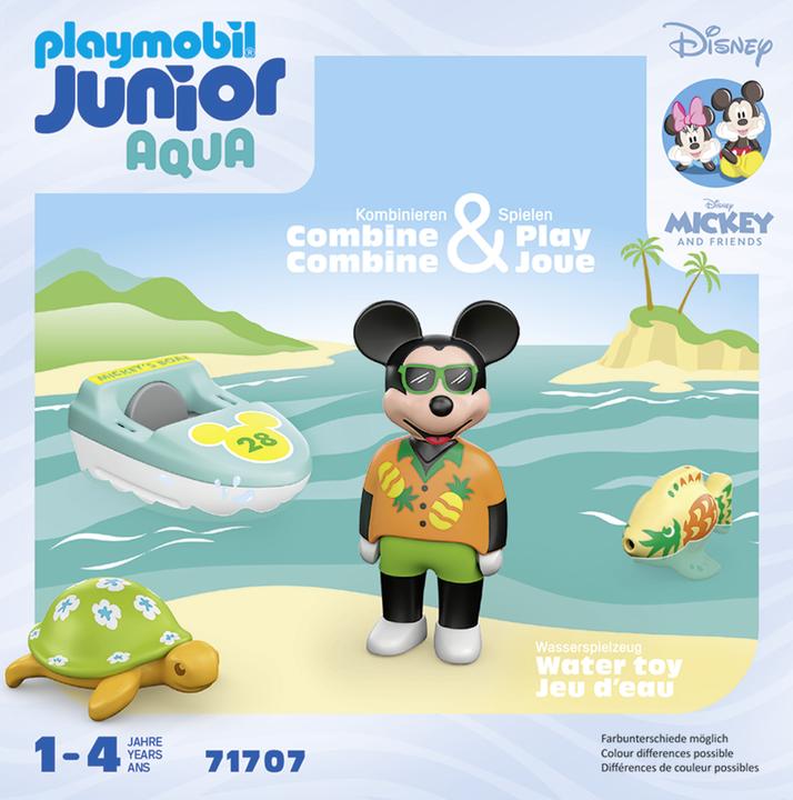 Actual product image Playmobil 71707 Playm. 1.2.3 & Disney: Mickey's boat trip (71707, Playmobil Junior)