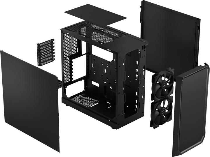 Actual product image Fractal Focus 2 (ATX, Mini-ITX, mATX)