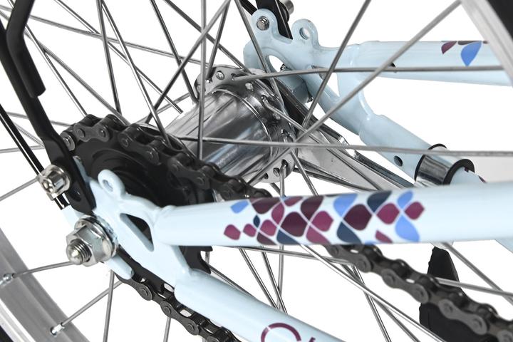 Actual product image Kinderfahrrad 20" Cindy 1 Gang RH 27 cm mit Beleuchtung - Ab 6 Jahre (20")