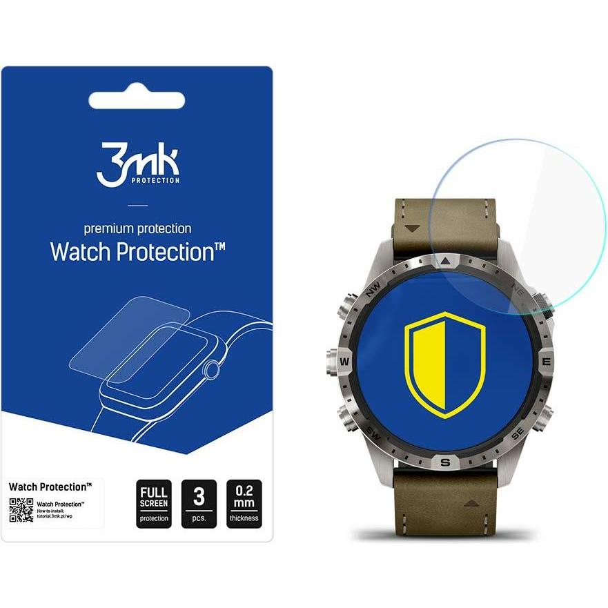 3MK Flexible Glass, Smartwatch Zubehör, Transparent