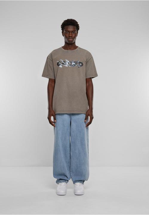 Actual product image Urban Classics Cagedchrome Acid Heavy Oversize Tee - 127057 (4XL)