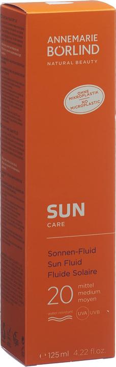 Actual product image Annemarie Börlind Sun Series - Sun Fluid SPF 20 (Suntan cream, SPF 20, 125 ml, 160 g)
