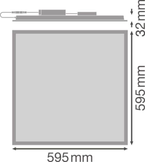 Produktbild Ledvance LEDV LED-Einbauleuchte (4320 lm)