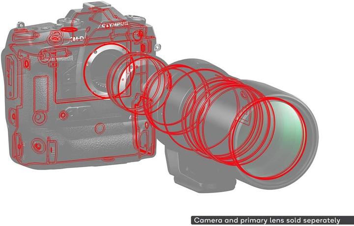 Actual product image Olympus MC-20 M.Zuiko Digital 2x (Teleconverter, Micro Four Thirds)