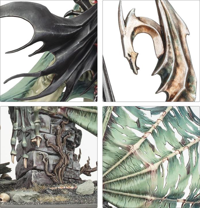Actual product image Games Workshop Warhammer AoS - Soulblight Gravelords Prince Vhordrai Seigneur du Fort Pourpre (Plastic)