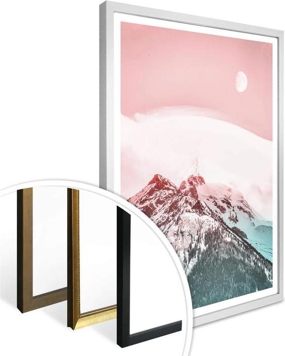 Produktbild Trenddeko Pink Moon (30 x 40 cm)