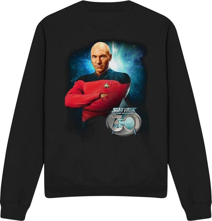 Actual product image Unisex Adult 30 Jean-Luc Picard Sweatshirt (XXL)