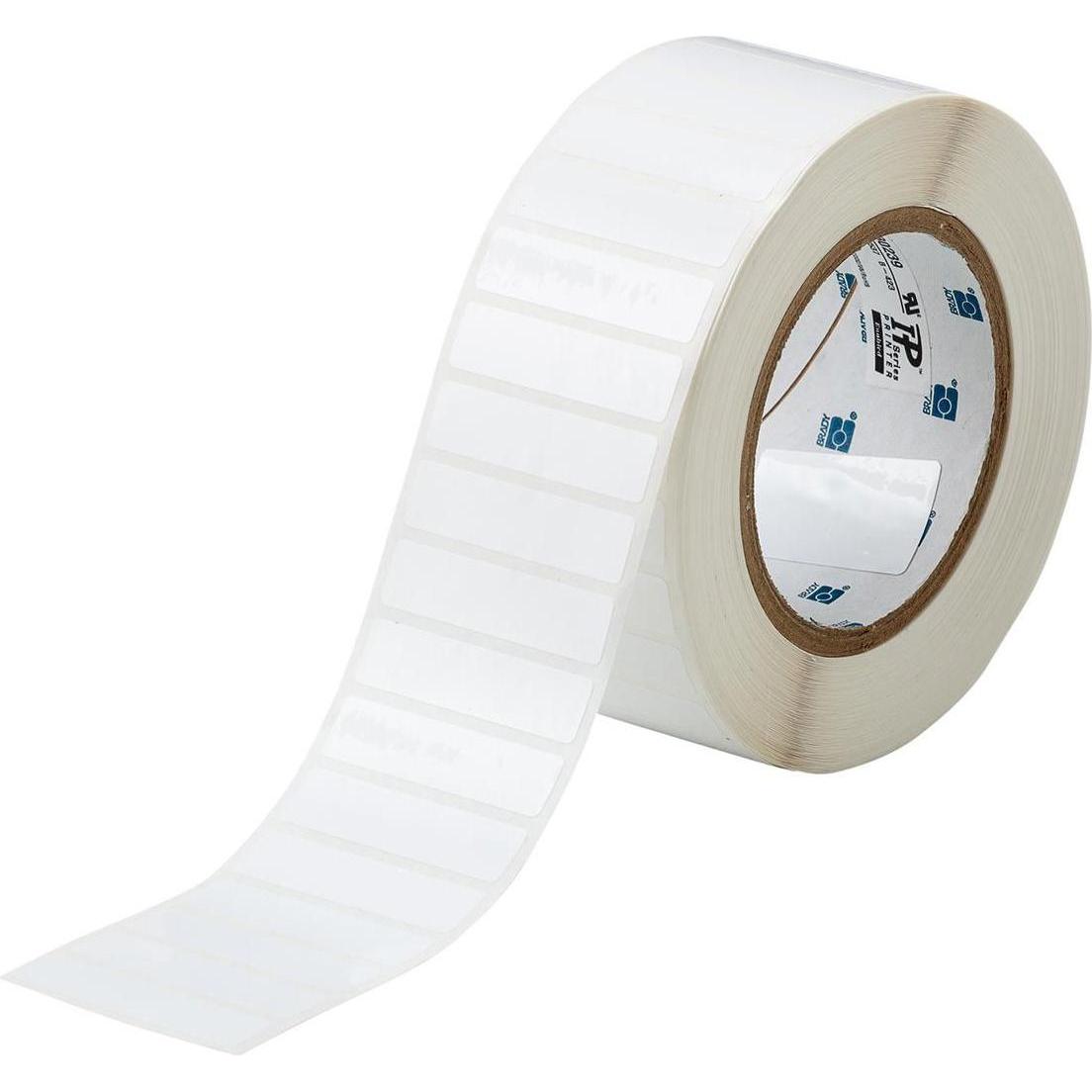 Brady, Etiketten, THT-53-423-3, Polyester, Weiss, 50.80 x 12.70 mm, permanent (3000 E.)
