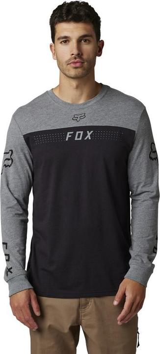 Actual product image Fox Tee 22 Efect Ls Blk S (S)