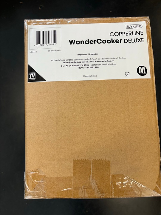 Actual product image Livington Copperline Wonder Cooker Deluxe (Casserole + Stewpot)