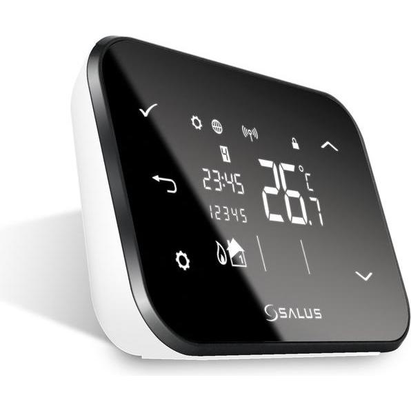 Salus IT500, Thermostat, Schwarz, Weiss