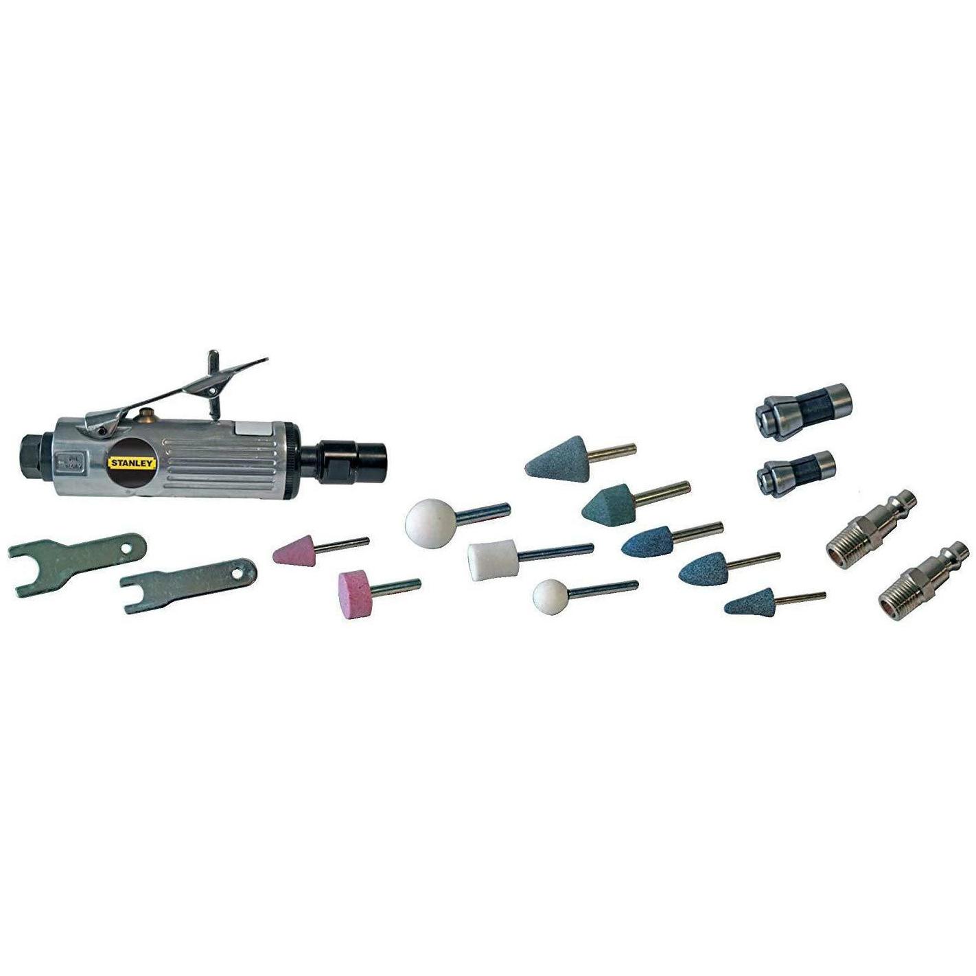 Stanley, Schleifmaschine + Poliermaschine, Stabschleifer-Set