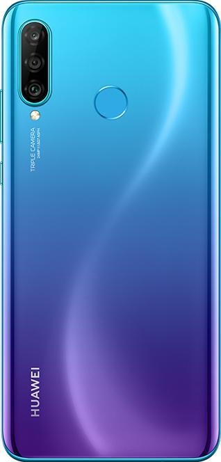 Produktbild Huawei P30 Lite (4GB) (128 GB, Peacock blue, 6.15", Hybrid Dual SIM, 4G)