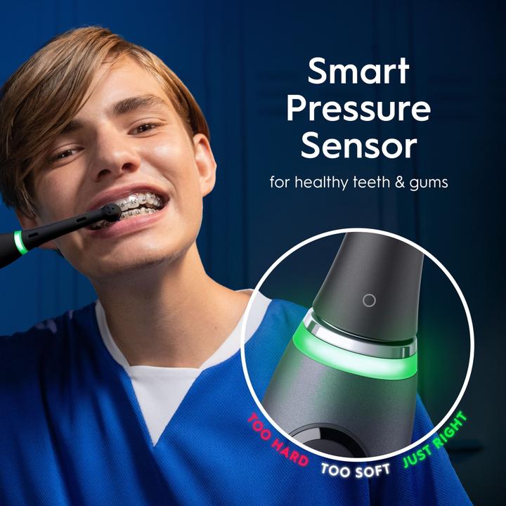 Actual product image Oral-B iO 9 + Holiday Giftset (Schwarz (Oscillating toothbrush)