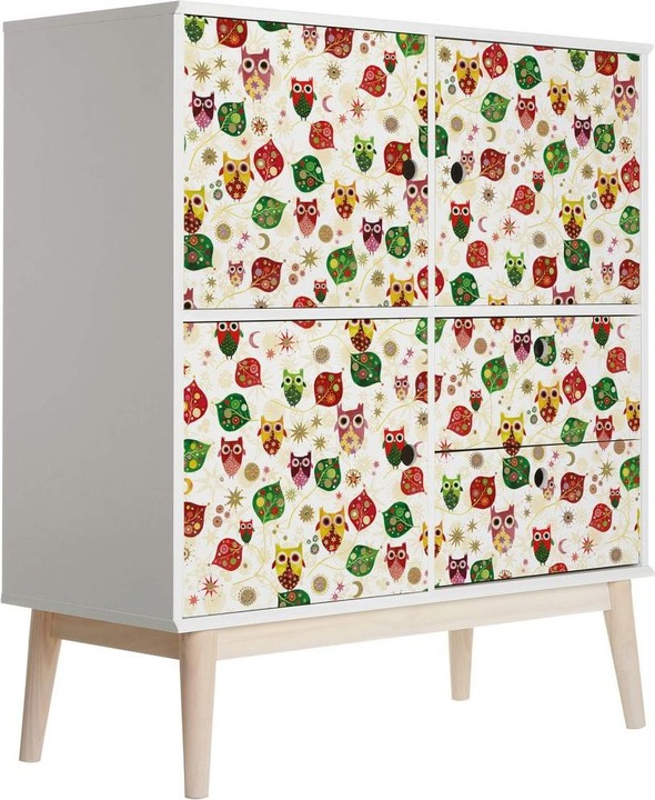 Produktbild Trenddeko Möbelfolie - Eulen aus dem Orient (50 x 100 cm)