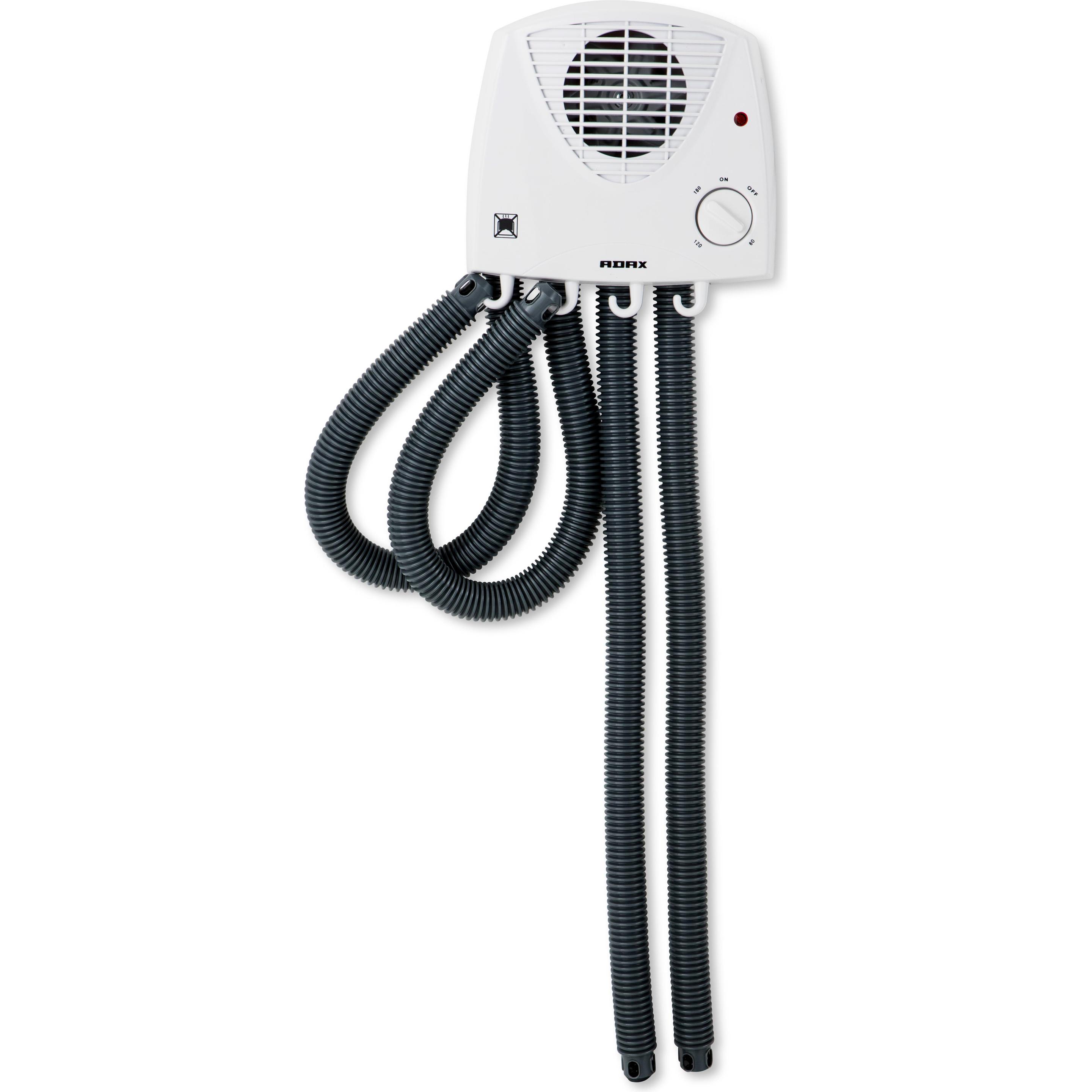 Adax Skotørrer ST12T 300W 230V mit integrierter Zeitschaltuhr, Schuhpflege, Weiss