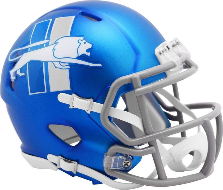 Image du produit Riddell Mini Football Casque NFL Speed Detroit Lions