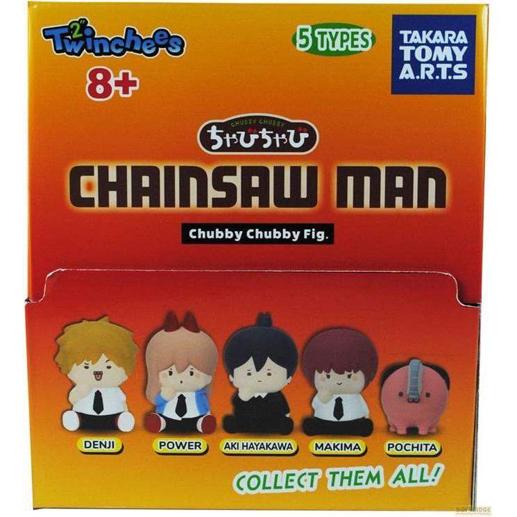Thumbnail - Takara Tomy Chainsaw Man Twinchees Minifiguren Chubby Chubby 5 cm Display (24)