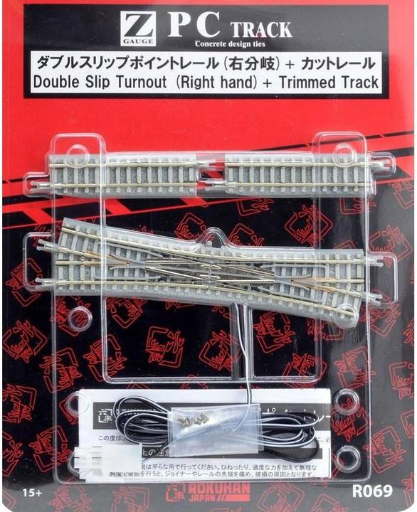 Image du produit Rokuhan 7297069 Z Gleis mit Bettung Doppelkreuzungsweiche