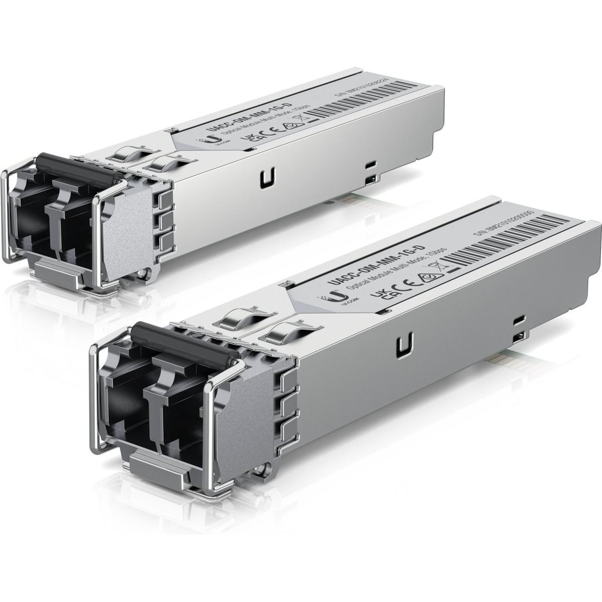 Ubiquiti SFP+ Modul 1 Gbps, 20er Pack, Transceiver, Silber