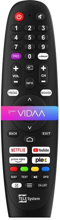 Actual product image Telesystem TV remote control