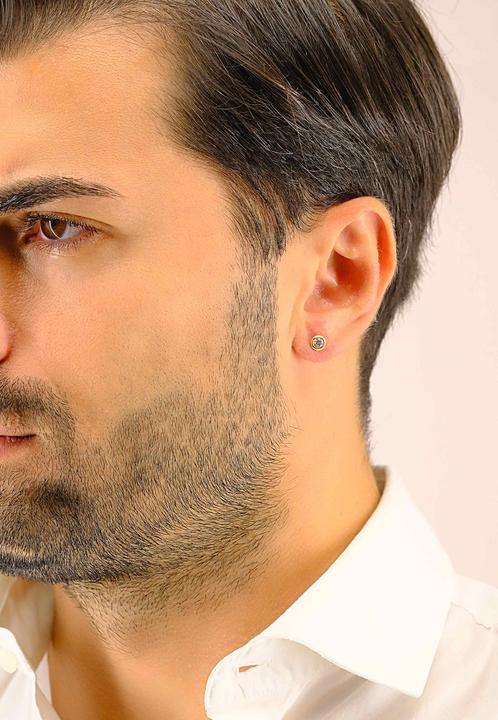 Image du produit Muau Boucles d'oreilles (750/18 K Or jaune)